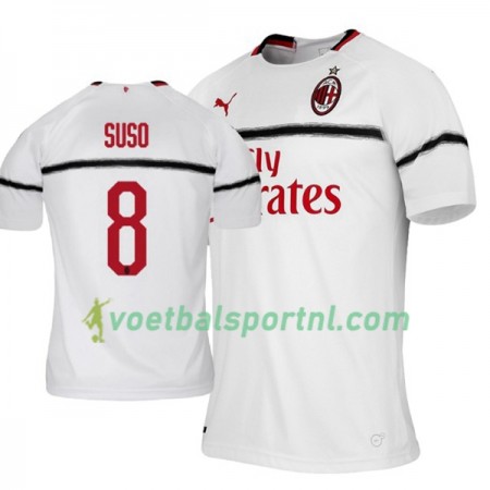 AC Milan Suso 8 Uit Shirt 2018-19